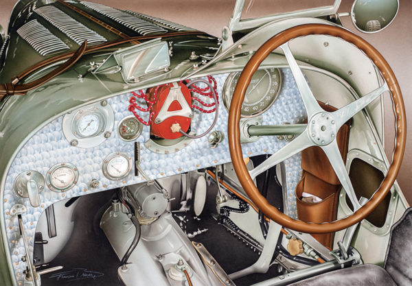 VA116 Bugatti - Tableau de bord