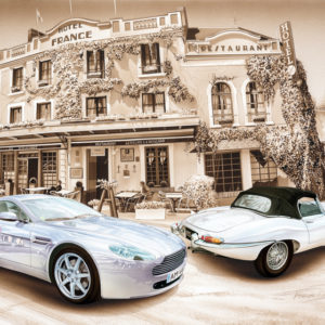 VA136 Aston Martin - Jaguar -La Chartre sur le Loir