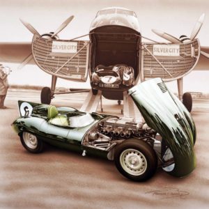 VA90 Jaguar Type D - Le Mans 1955