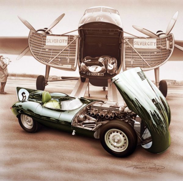 VA90 Jaguar Type D - Le Mans 1955