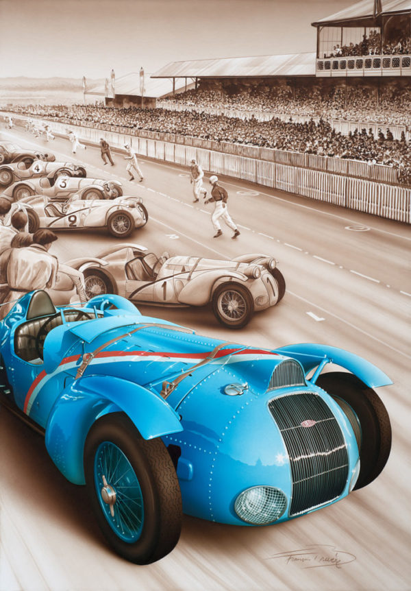N100 Delahaye 145 S - 24 Heures du Mans 1938