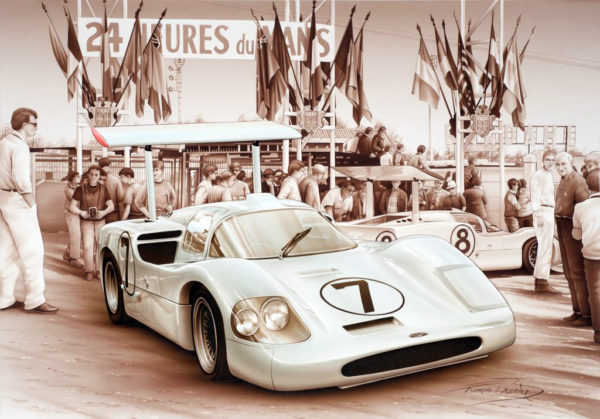 CP126 Chaparral 2F - Le Mans 1967