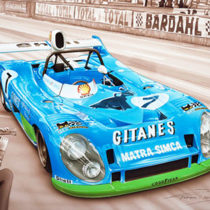 N102 Matra Simca 670 B - 24 Heures du Mans 1974