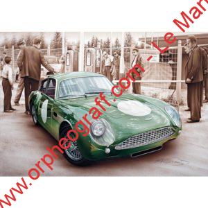 VA104 Aston Martin DB4 GTZ - Le Mans 1961