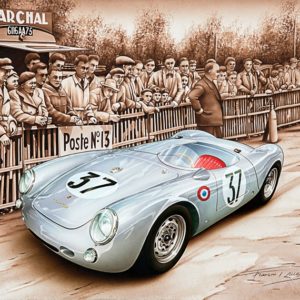 VA123 Porsche 550 - Le Mans 1955