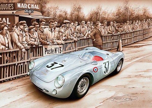 VA123 Porsche 550 - Le Mans 1955