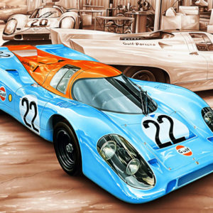 VA124 Porsche 917 K  N° 22 -  Le Mans 1970