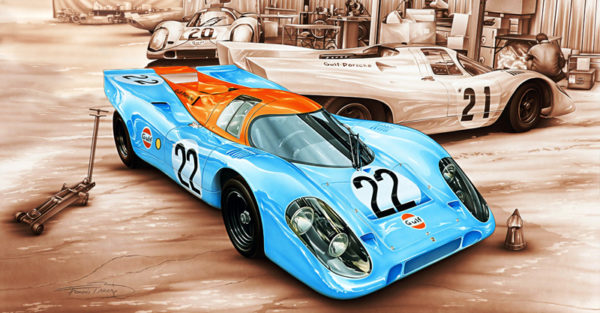VA124 Porsche 917 K  N° 22 -  Le Mans 1970