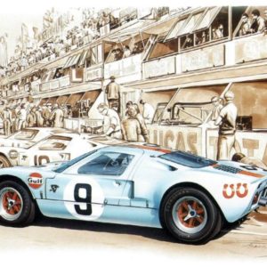 CP49 Ford GT 40 - Le Mans 1968