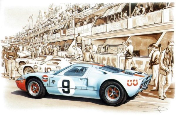 CP49 Ford GT 40 - Le Mans 1968