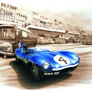CP73 Jaguar Type D - Le Mans 1956