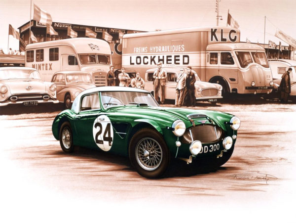 CP86 Austin-Healey 3000 - Le Mans 1962