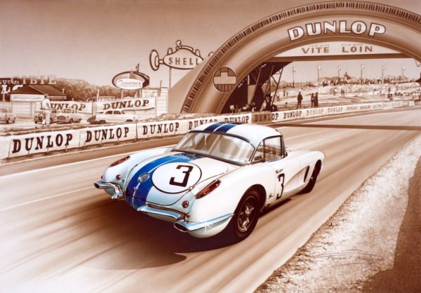 CP87 Corvette C1 - Le Mans 1960