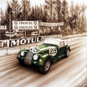 CP88 Morgan + 4 SS - Le Mans 1962