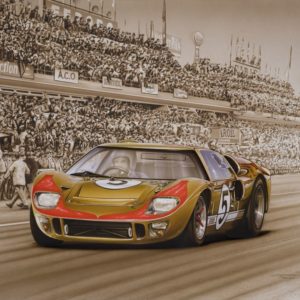 VA69 Ford GT40 - Le Mans 1966