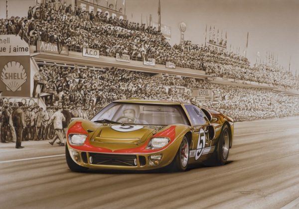 CP89 Ford-GT40 MK4 - Le Mans 1966