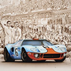 VA67 Ford GT40 - Le Mans 1969