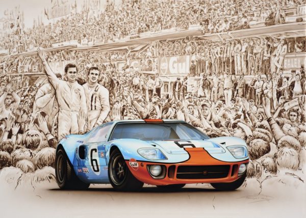 VA67 Ford GT40 - Le Mans 1969