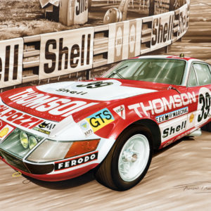 VA143 Ferrari Daytona - Le Mans 1973