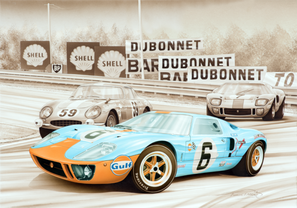 VA154 Ford GT 40 - Le Mans 1969