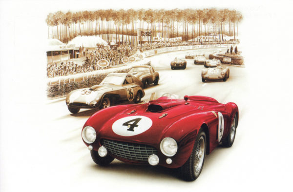 N56 Ferrari 375 + - Le Mans 1954