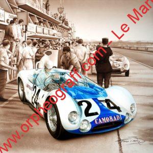 VA99 Maserati Birdcage - Le Mans 1960