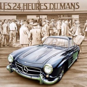 VA79 Mercedes 300 SL - Le Mans 1955