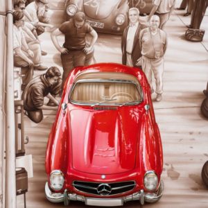 CP120 Mercedes 300 SL Roadster
