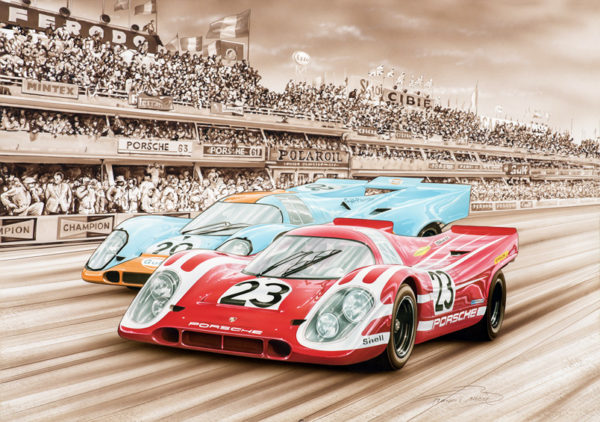 VA152 Porsche 917 K N° #20 et #23 - Le Mans 1970
