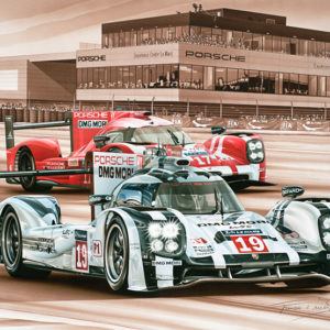 VA121 Porsche 919 Hybrid - Le Mans 2015