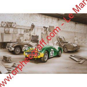 VA75 Triumph TR3S - Le Mans 1959