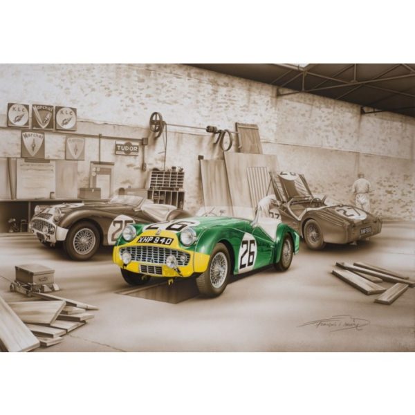 VA75 Triumph TR3S - Le Mans 1959