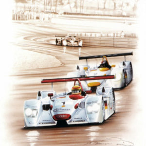 N44 Audi R8 - Le Mans 2001