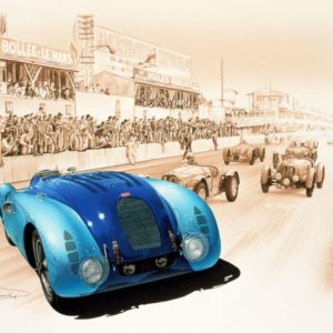 N28 Bugatti 57 G - Le Mans 1937