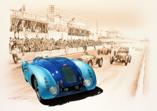 N28 Bugatti 57 G - Le Mans 1937