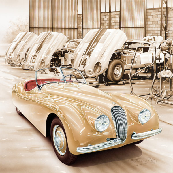 VA163 Jaguar XK 120