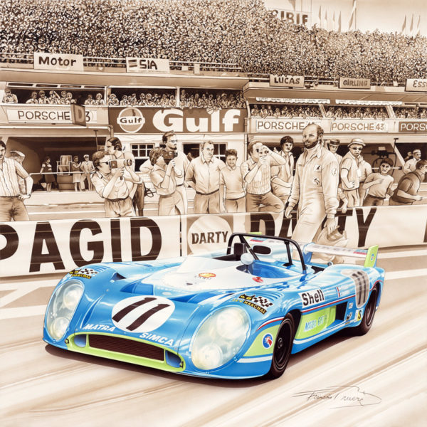 N143 Matra Simca MS 670 - 24 Heures du Mans 1973