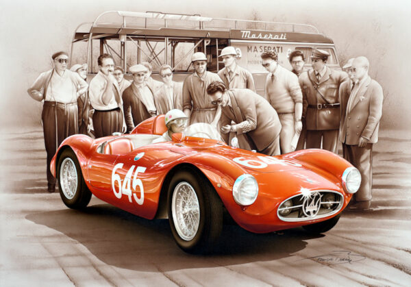 VA96 Maserati A6 GCS - Targa Florio 1955