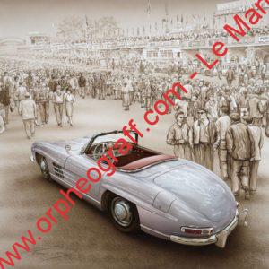 VA86 Mercedes 300 SL Roadster
