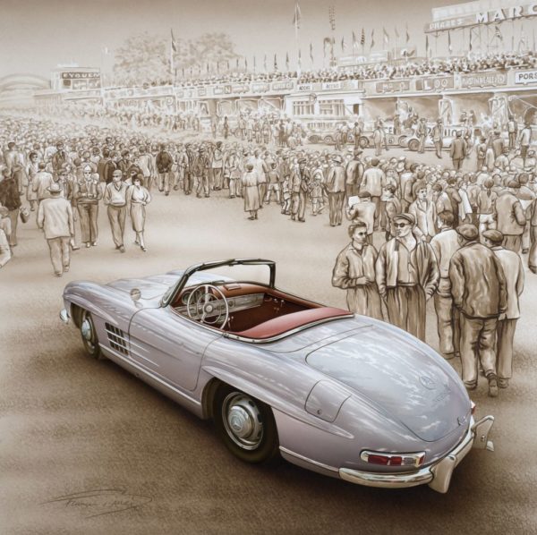 VA86 Mercedes 300 SL Roadster