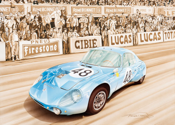 VA166 René Bonnet Aerodjet - Le Mans 1964