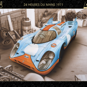 P4 - Puzzle 1 000 pièces - Porsche 917 K - 24 Heures du Mans 1971
