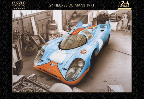 P4 - Puzzle 1 000 pièces - Porsche 917 K - 24 Heures du Mans 1971