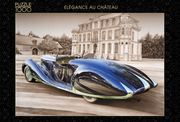 P6 - Puzzle 1 000 pièces - Elegance au Chateau