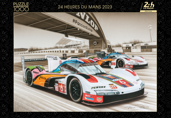 P1 - Puzzle 1 000 pièces - Porsche 963 - 24 Heures du Mans 2023
