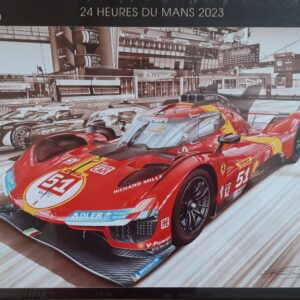 P7 - Puzzle 1 000 pièces - Ferrari 499 P - 24 Heures du Mans 2023