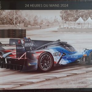 P9 - Puzzle 1 000 pièces - Alpine A424 - 24 Heures du Mans 2024