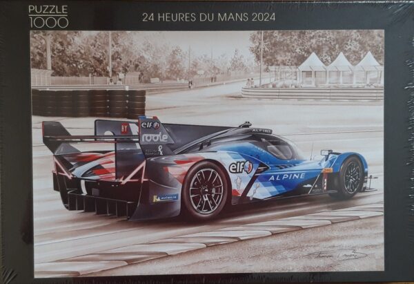 P9 - Puzzle 1 000 pièces - Alpine A424 - 24 Heures du Mans 2024