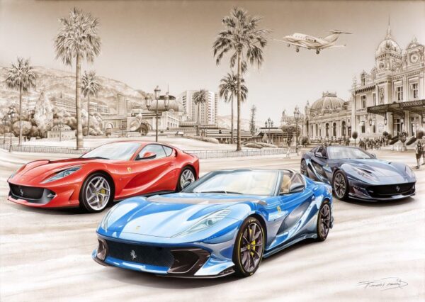 CP247 Ferrari 812 - Monaco