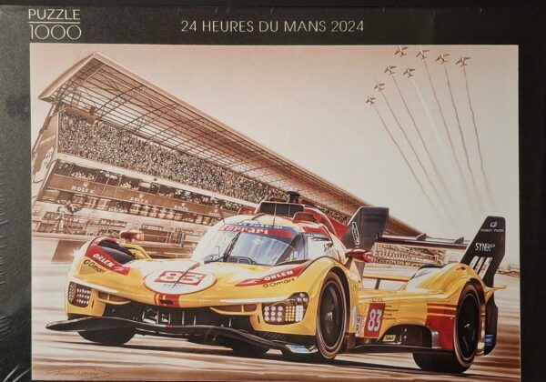 P10 - Puzzle 1 000 pièces - Ferrari 499 P - 24 Heures du Mans 2024